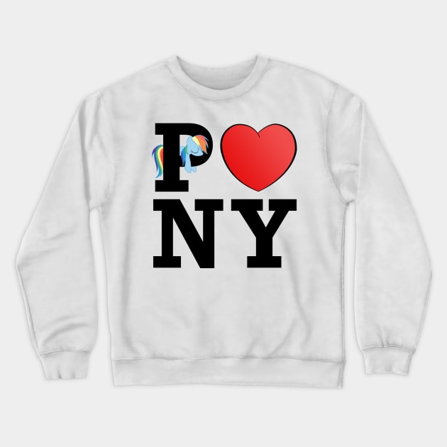 I <3 PONE! Crewneck Sweatshirt by LaskaNova